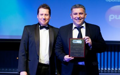 Simpy Jobs Boards Director Ian Partington wins “Personality of the Year” award